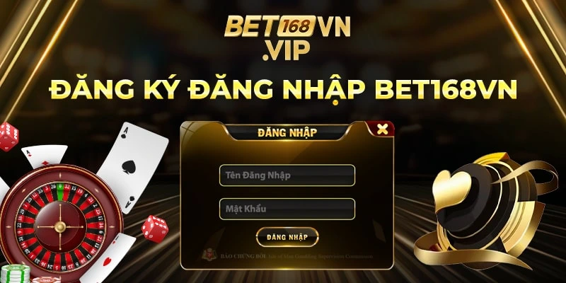 Đăng Ký Đăng Nhập Bet168vn