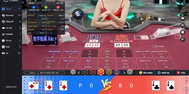 Giao diện cược của trang tân tiến