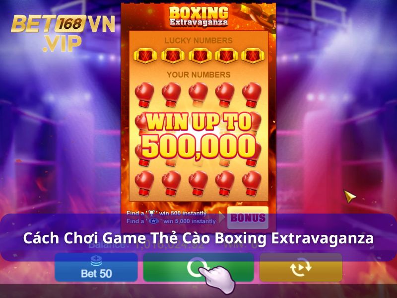 Boxing Extravaganza - Game Thẻ Cào Võ Đài Bùng Nổ Từ JILI 7 Cách chơi Boxing Extravaganza