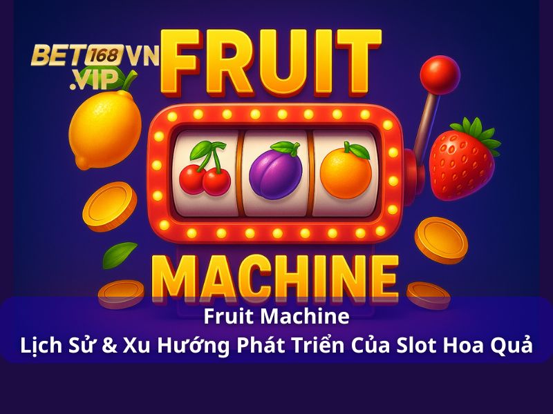 Fruit Machine - Lịch Sử & Xu Hướng Phát Triển Của Slot Hoa Quả