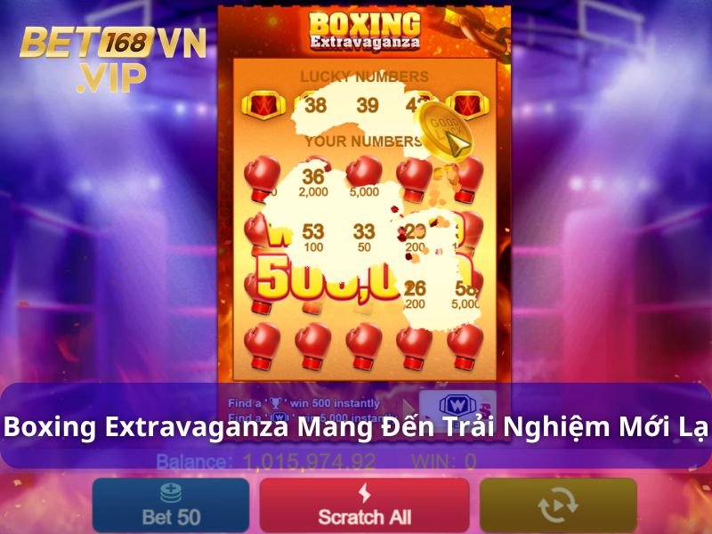 Boxing Extravaganza - Game Thẻ Cào Võ Đài Bùng Nổ Từ JILI 9 Trải nghiệm game thẻ cào mới lạ cho người chơi